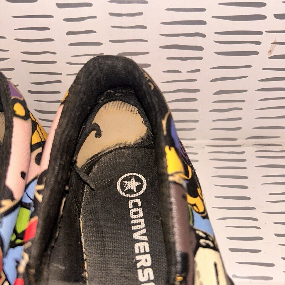 Converse All Star Cartoon Low slip on shoes 100143R Women's‎ 7.5 Mens 6 - Picture 7 of 9